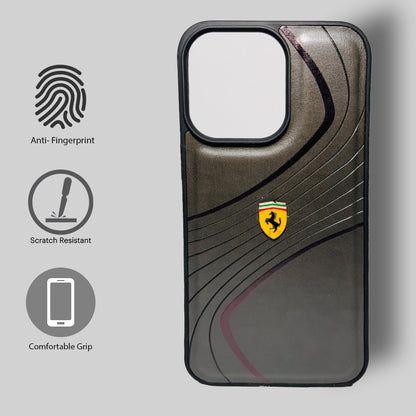Ferrari Official Licensed Iphone Brown Case