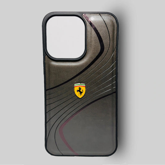 Ferrari Official Licensed Iphone Brown Case
